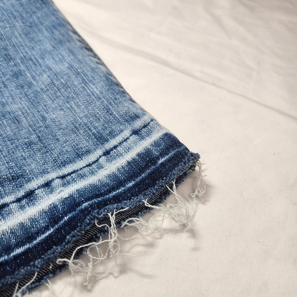 Express Light Blue Skinny Ankle Jeans - Picture 6 of 9